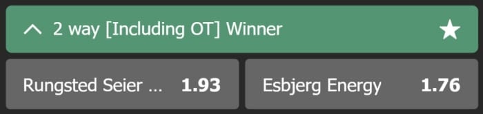 ฮอกกี้ตัวอย่างการเสี่ยงโชคจาก X5Bet Sportbook